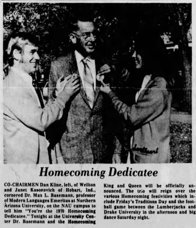 1970: Dr. Max Basemann
